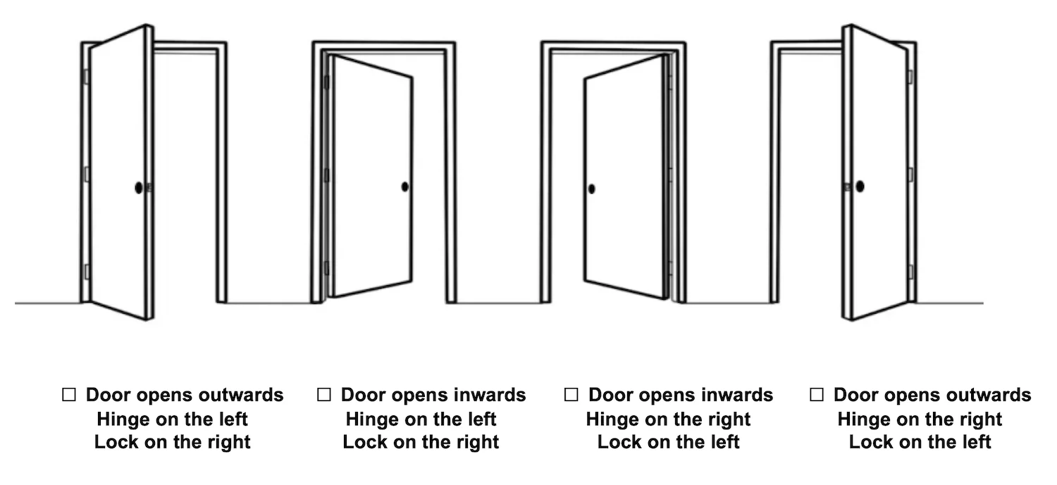 Door swing alignment2